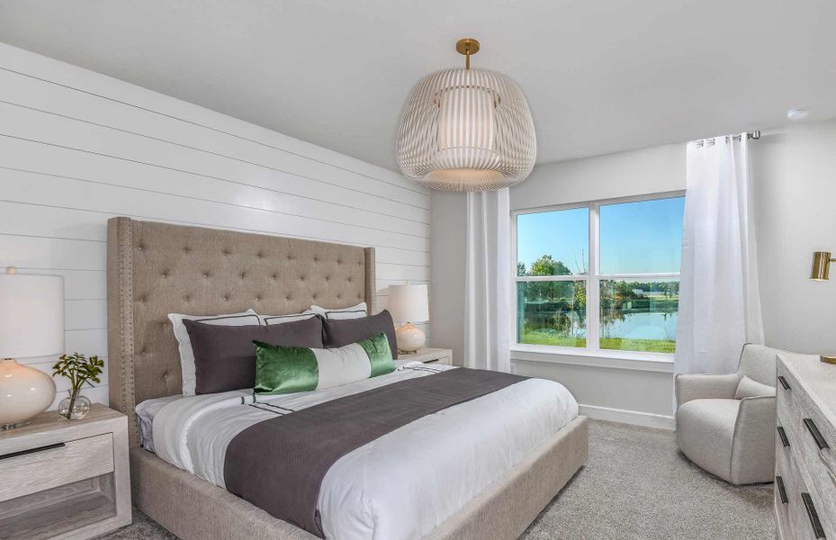 Furnished interior view inside a new home in Oakfield Lakes, Parrish (Image 3).