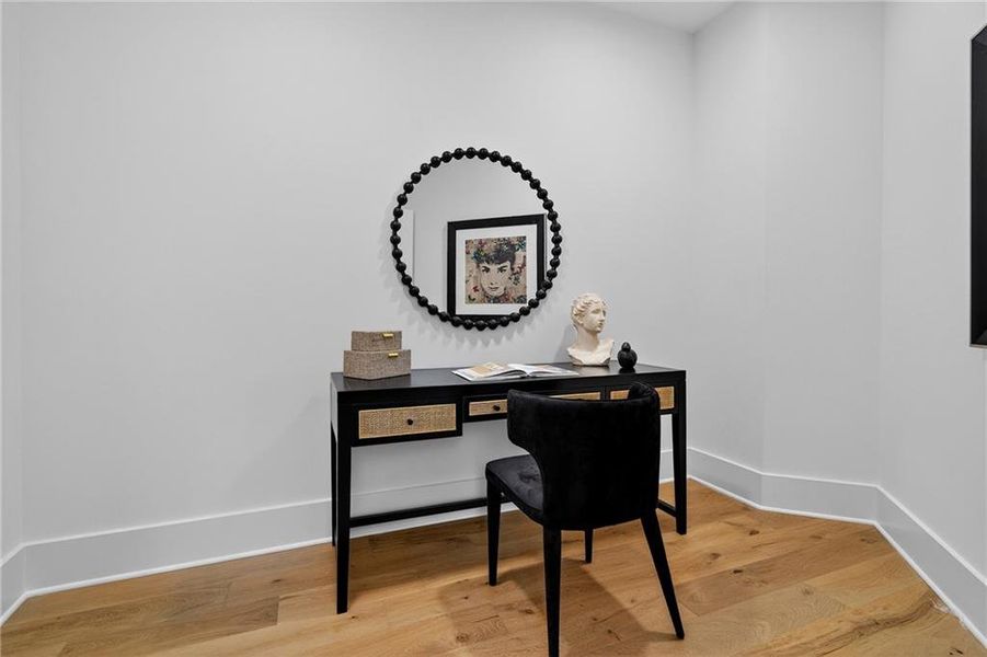 Furnished interior view inside a new home in , Atlanta (Image 15).