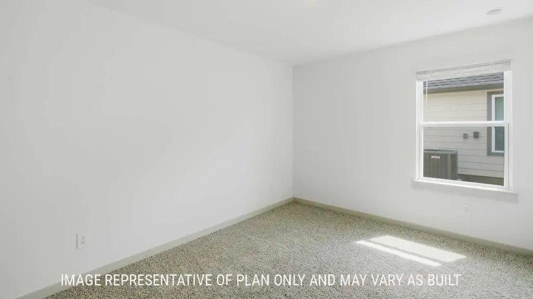 Representative unfurnished interior of a home built from the Elgin by D.R. Horton in Woodland Park, Beaumont (Image 22).