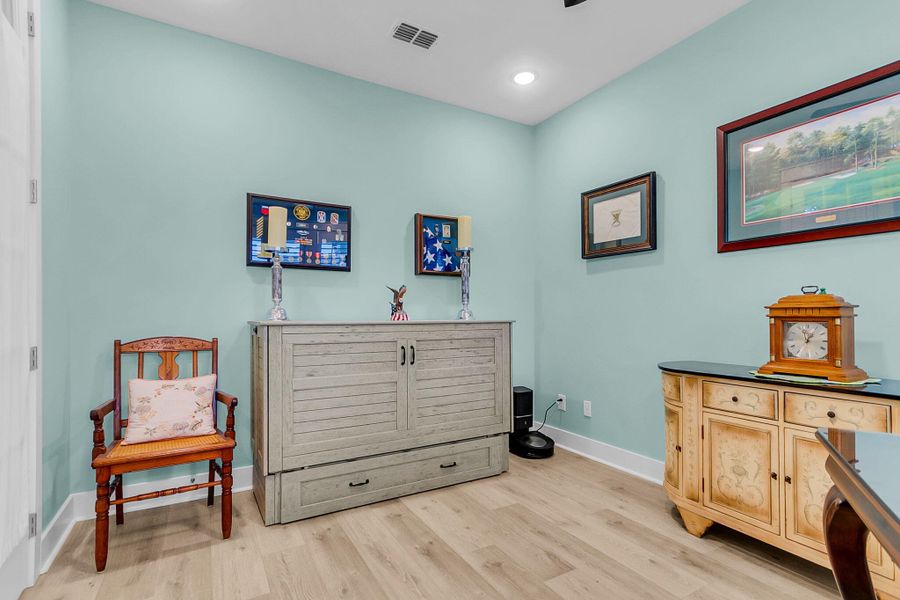 Furnished interior view inside a new home in K. Hovnanian's® Four Seasons at Lakes of Cane Bay, Summerville (Image 19).