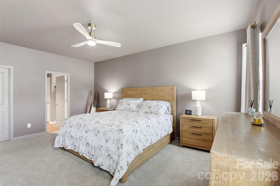 Furnished interior view inside a new home in Secrest Commons, Monroe (Image 11).