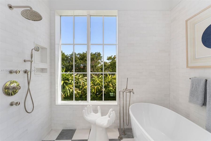 Furnished interior view inside a new home in , Key Biscayne (Image 12). Furnished interior view inside a new home in , Key Biscayne (Image 12).