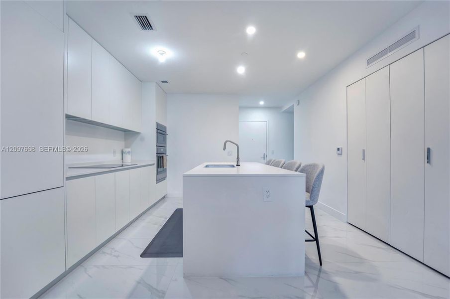Furnished interior view inside a new home in , Miami (Image 20).