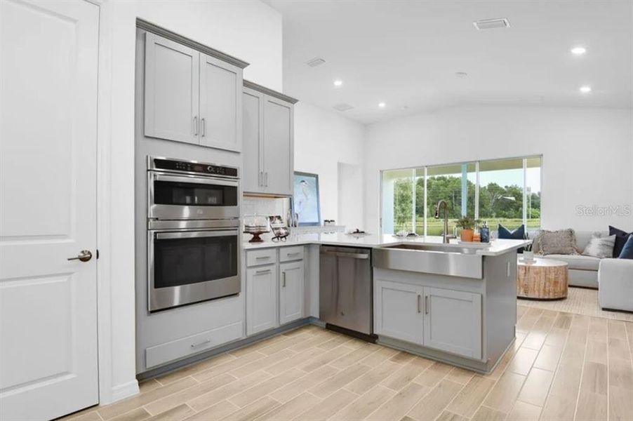 Furnished interior view inside a new home in Westview Community Group Page, Kissimmee (Image 13). Furnished interior view inside a new home in Westview Community Group Page, Kissimmee (Image 13).