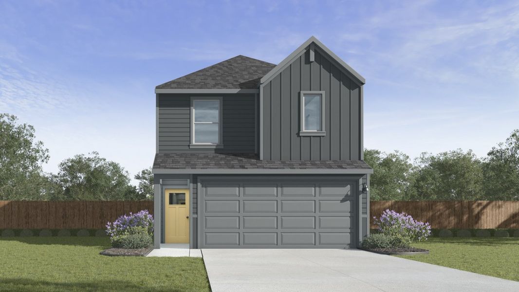 Representative exterior photo of a completed home built from the Celeste by D.R. Horton in Arbor Trails South, Princeton, TX (Image 1). Representative exterior photo of a completed home built from the Celeste by D.R. Horton in Arbor Trails South, Princeton, TX (Image 1).