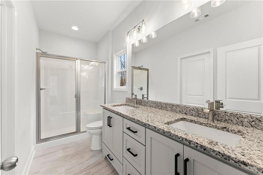 Furnished interior view inside a new home in , Cleveland (Image 5).