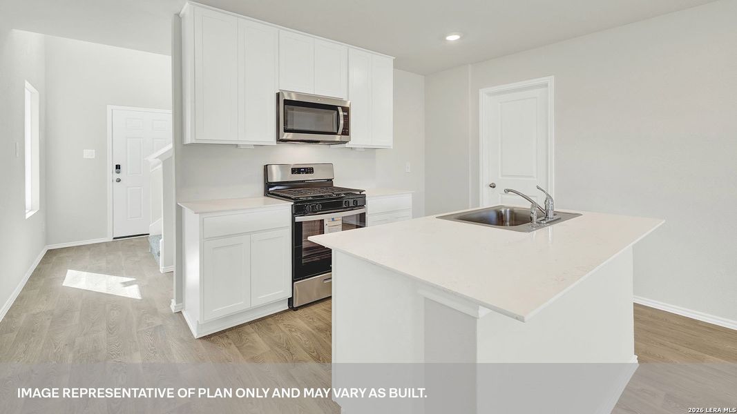 Furnished interior view inside a new home in Sunset Oaks, Maxwell (Image 3).