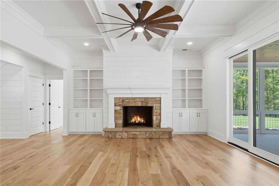 Spacious, unfurnished interior of a new home in , White (Image 33).