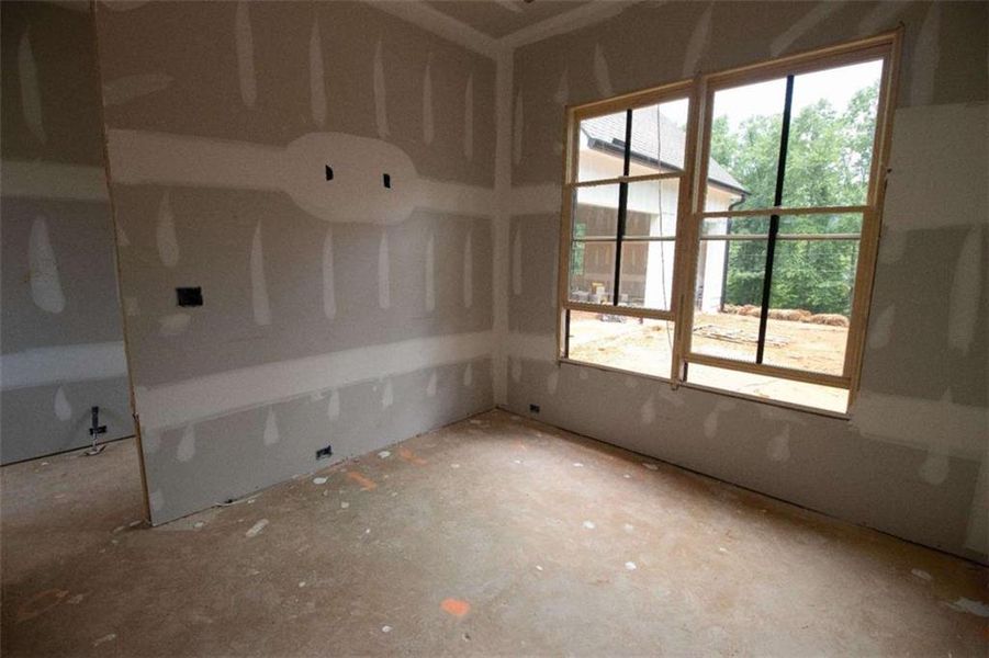 In-progress construction of a new home in , Monroe, GA (Image 70).