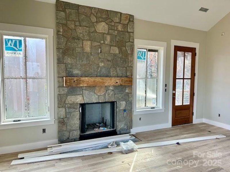 In-progress construction of a new home in , Pisgah Forest, NC (Image 21). In-progress construction of a new home in , Pisgah Forest, NC (Image 21).