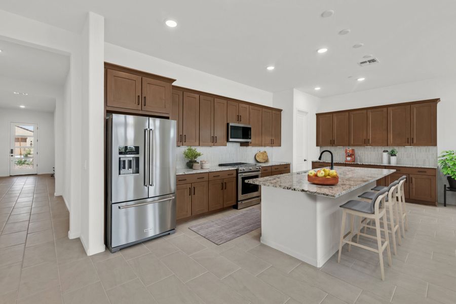 Furnished interior view inside a new home in Saguaro Reserve II, Marana (Image 4).