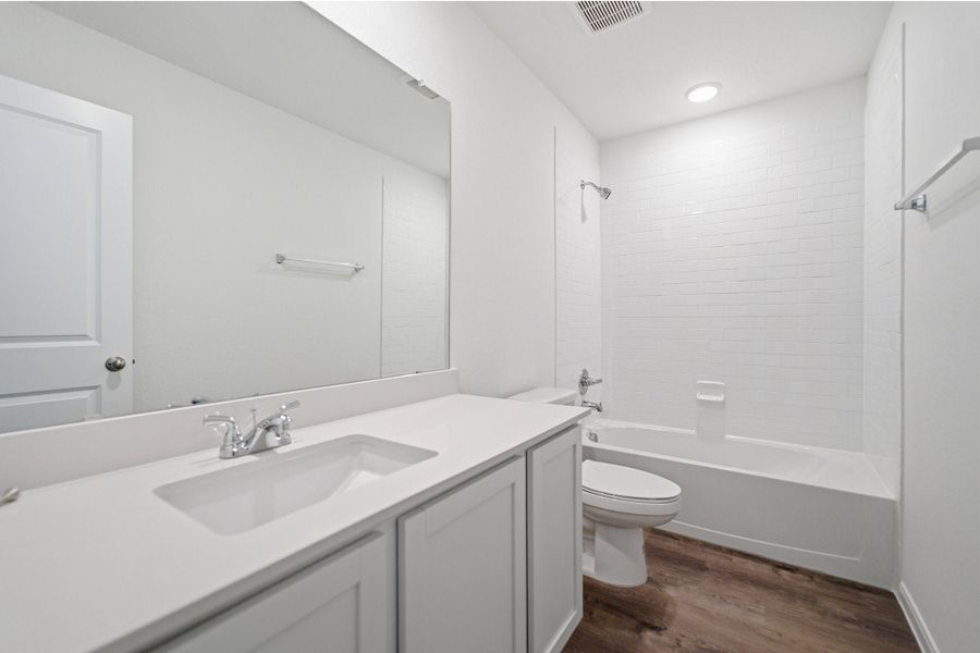 Furnished interior view inside a new home in Willow View, Converse (Image 12).