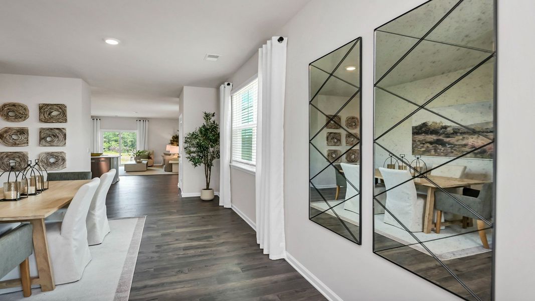 Furnished interior view inside a new home in Mulberry Landing, Orangeburg (Image 5).