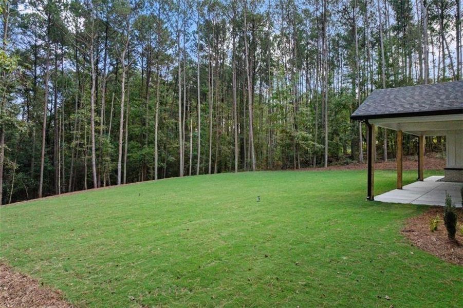 Exterior details and patio area of a home in , Winder (Image 35).