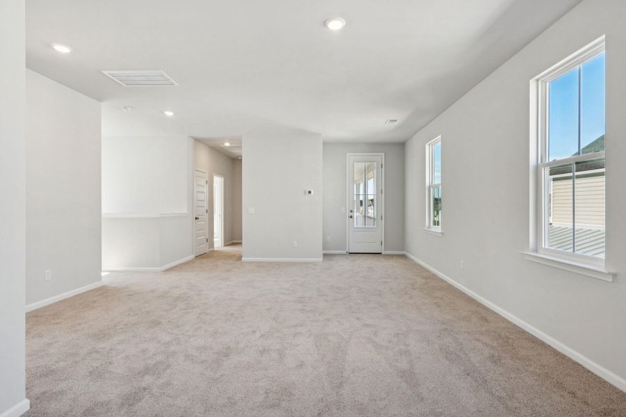 Spacious, unfurnished interior of a new home in Heron's Walk at Summers Corner, Summerville (Image 26). Spacious, unfurnished interior of a new home in Heron's Walk at Summers Corner, Summerville (Image 26).