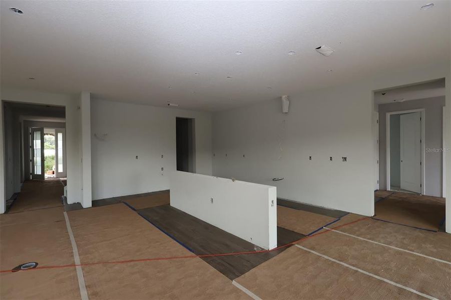 In-progress construction of a new home in Solace at Corner Lake, Orlando, FL (Image 27). In-progress construction of a new home in Solace at Corner Lake, Orlando, FL (Image 27).