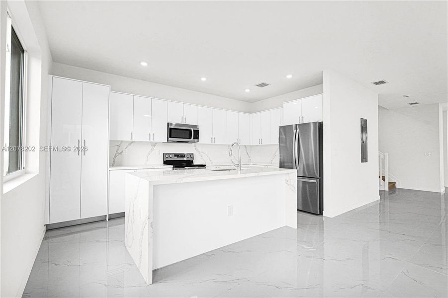 Furnished interior view inside a new home in Chloe's Estates, Miami (Image 5).