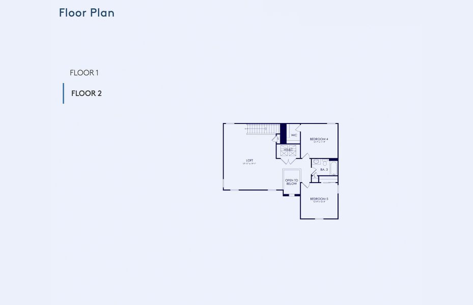 2D floor plan layout of this home in Vida's Way, Wesley Chapel, FL (Image 5). 2D floor plan layout of this home in Vida's Way, Wesley Chapel, FL (Image 5).