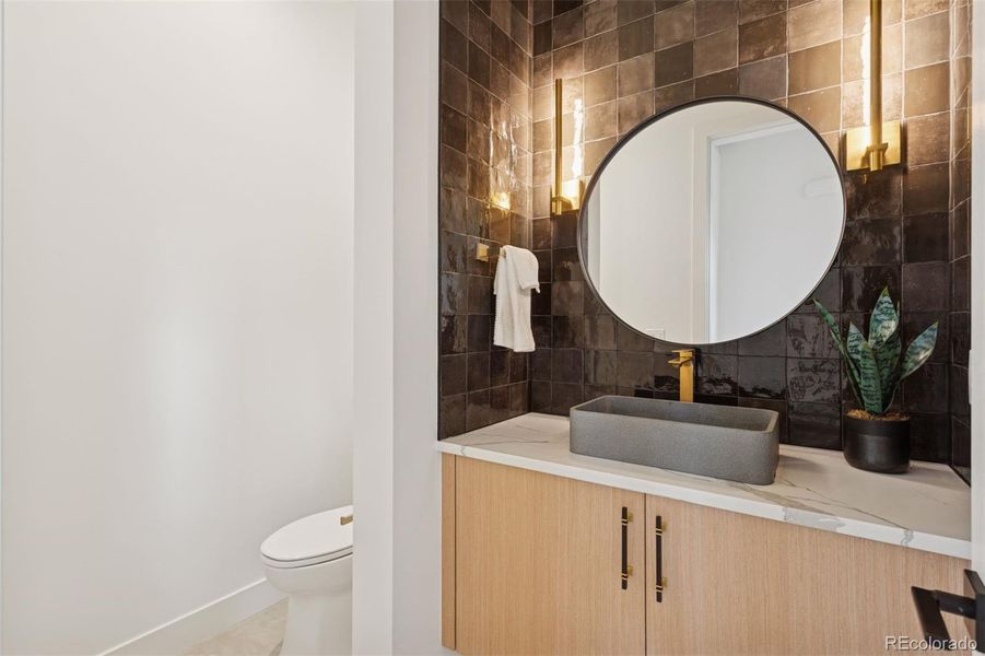 Furnished interior view inside a new home in , Denver (Image 17).