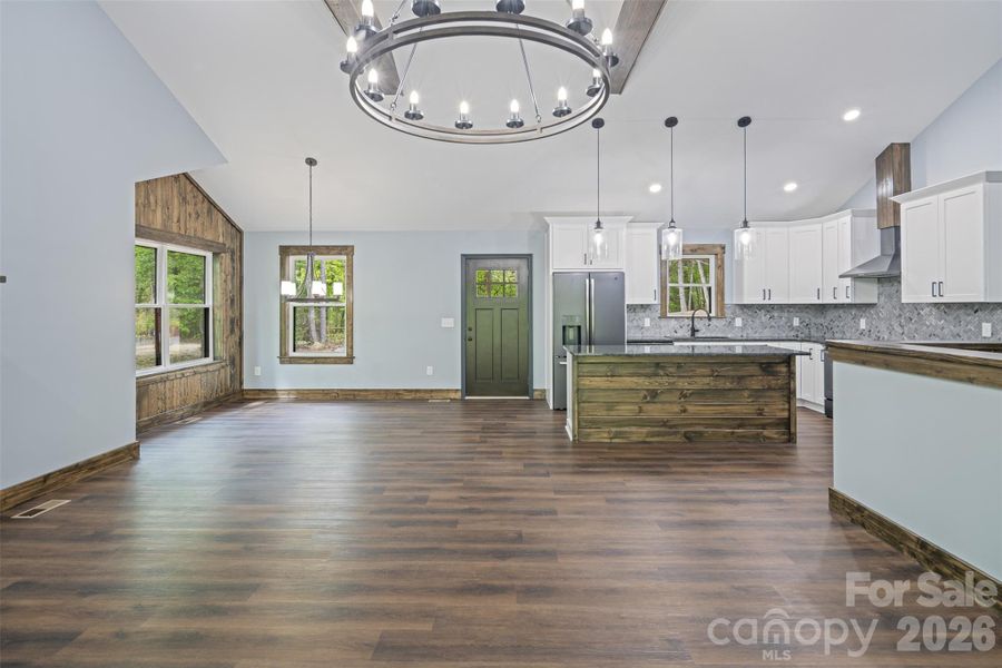 Spacious, unfurnished interior of a new home in , Purlear (Image 33).