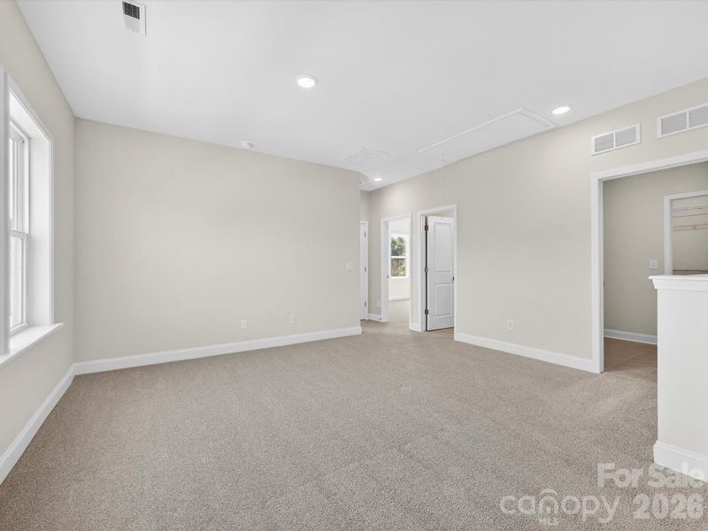 Second floor loft space
