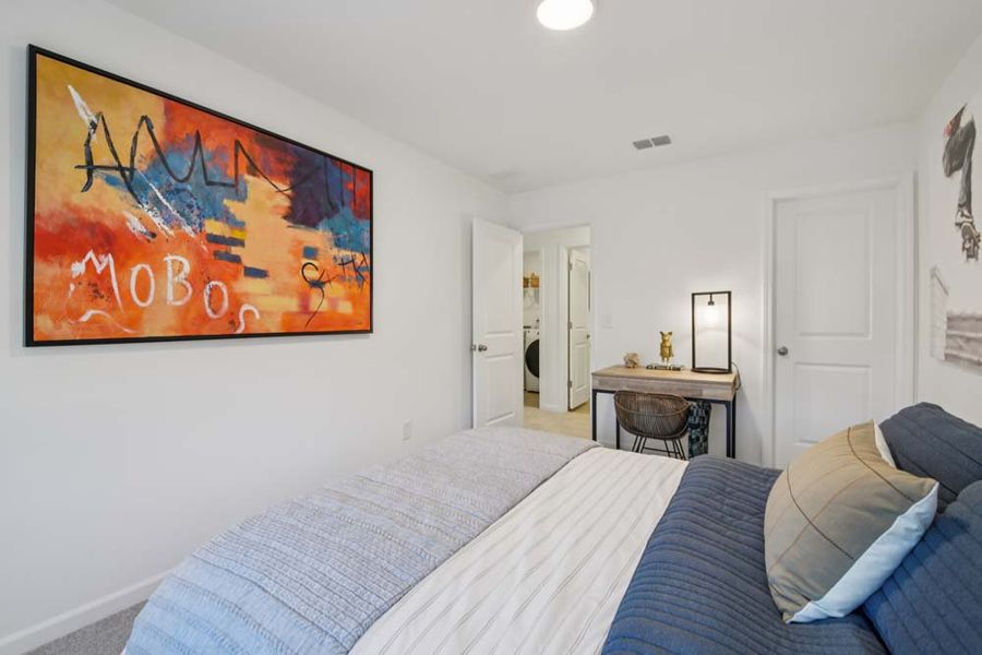 Representative furnished interior of a home built from the Astrid by Ashton Woods in Langston Reserve, Cartersville (Image 50).