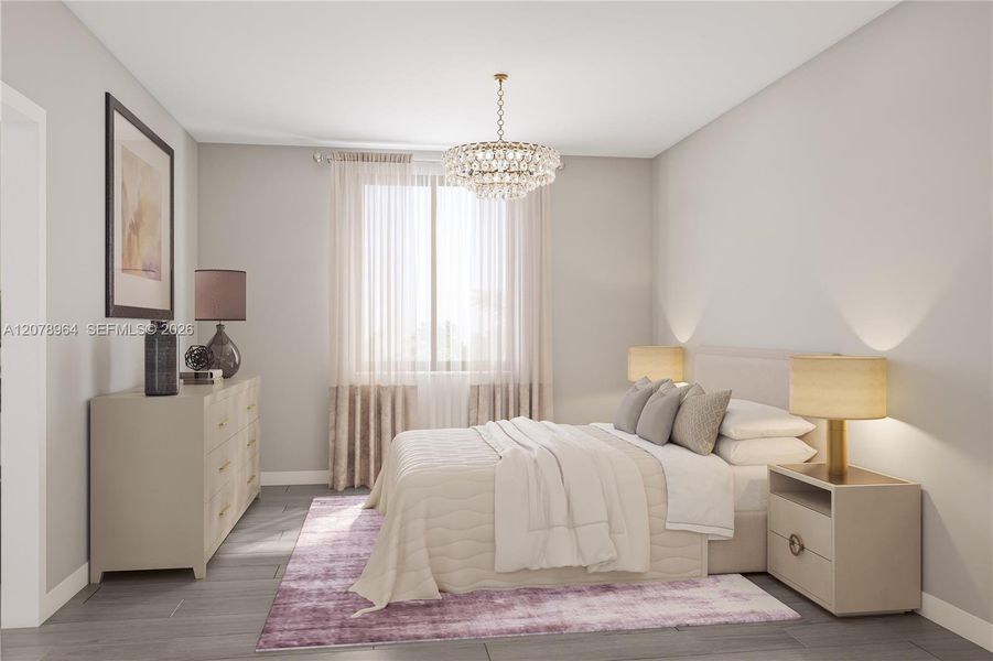 Furnished interior view inside a new home in Parkland Royale, Parkland (Image 2).