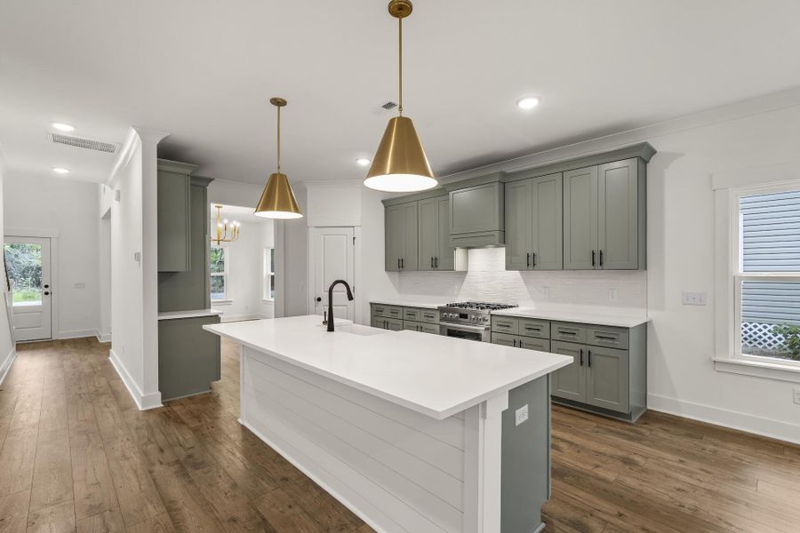 Furnished interior view inside a new home in , Mount Pleasant (Image 5).