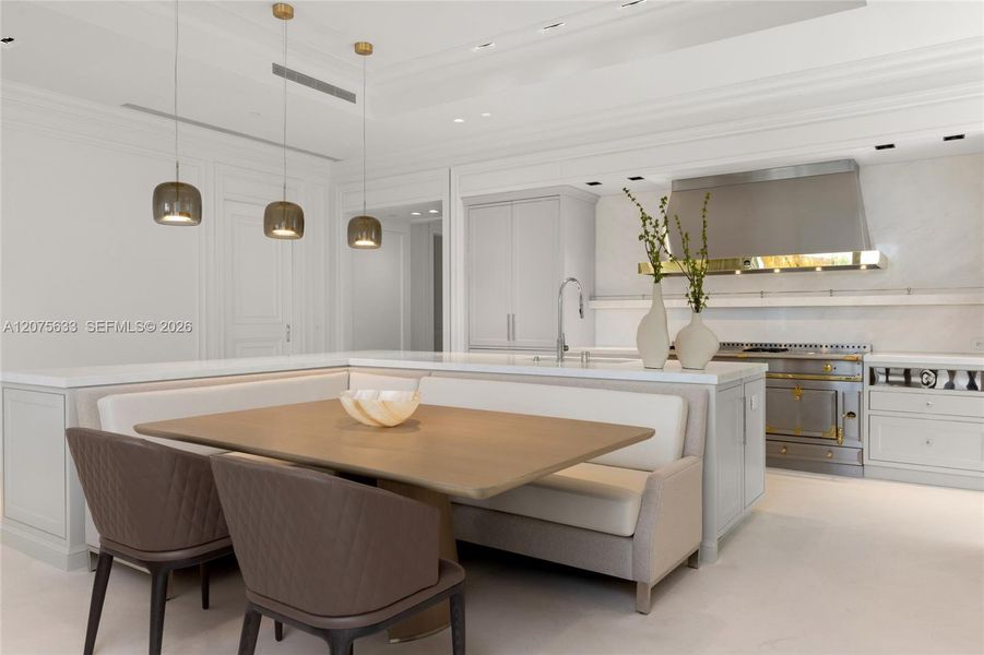 Furnished interior view inside a new home in , Sunny Isles Beach (Image 16).