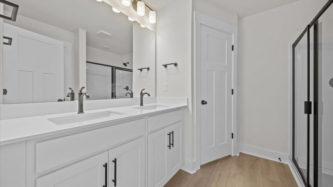 Furnished interior view inside a new home in Ransdell Pointe, Spartanburg (Image 21).