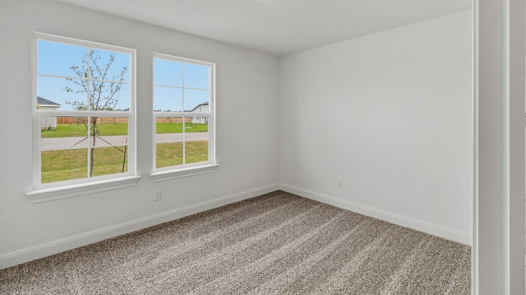 Spacious, unfurnished interior of a new home in Railhead, Cedar Creek (Image 12). Spacious, unfurnished interior of a new home in Railhead, Cedar Creek (Image 12).