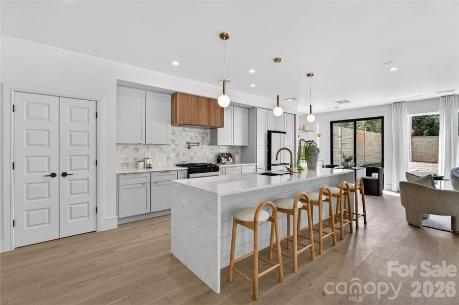 Furnished interior view inside a new home in , Charlotte (Image 33).