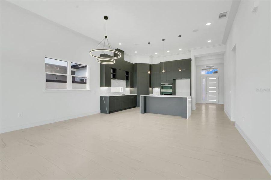 Spacious, unfurnished interior of a new home in Hampton Green at Providence, Davenport (Image 22).