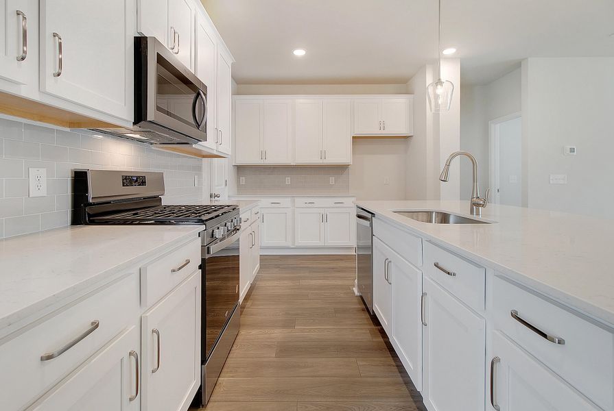 Furnished interior view inside a new home in Watson Hill, Summerville (Image 6).