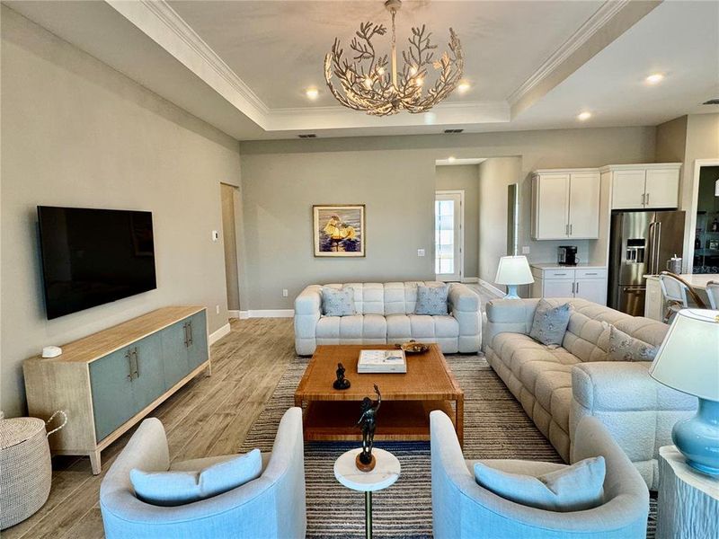 Furnished interior view inside a new home in , Englewood (Image 12). Furnished interior view inside a new home in , Englewood (Image 12).