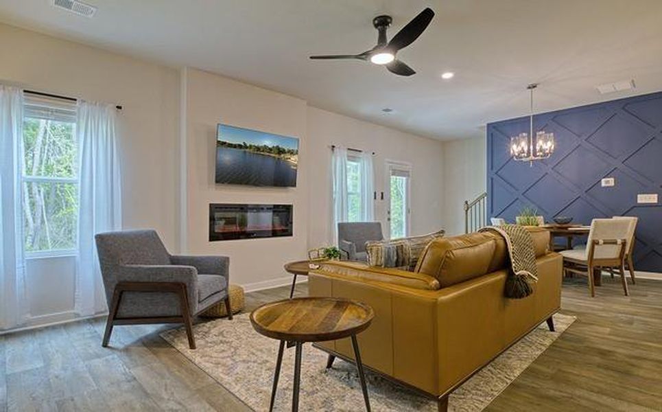 Furnished interior view inside a new home in Jones Crossing, Hogansville (Image 13).