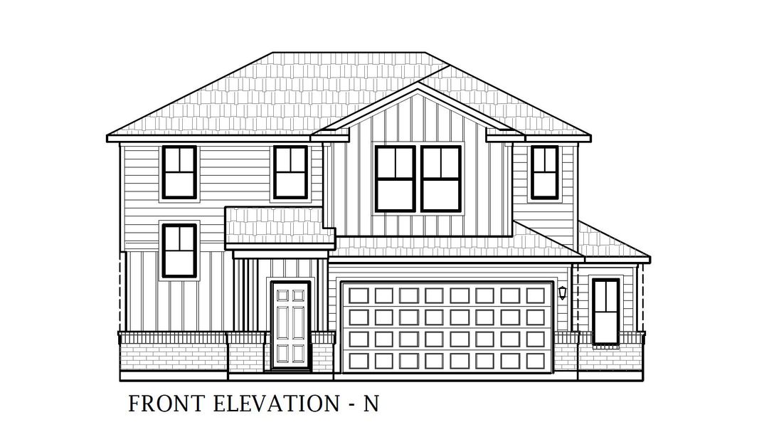 Representative exterior photo of a completed home built from the Lavaca by CastleRock Communities in Hunters Glen, Jarrell, TX (Image 5). Representative exterior photo of a completed home built from the Lavaca by CastleRock Communities in Hunters Glen, Jarrell, TX (Image 5).