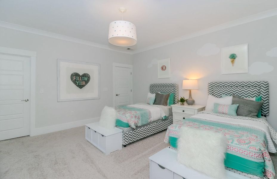 Furnished interior view inside a new home in Nexton, Summerville (Image 8).