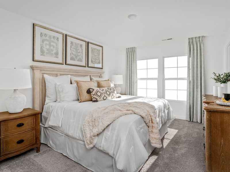 Furnished interior view inside a new home in The Towns at Red River, Gallatin (Image 18). Furnished interior view inside a new home in The Towns at Red River, Gallatin (Image 18).