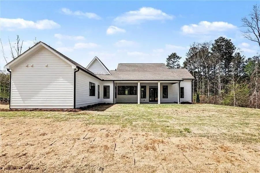 Exterior details and patio area of a home in , Atlanta (Image 3).