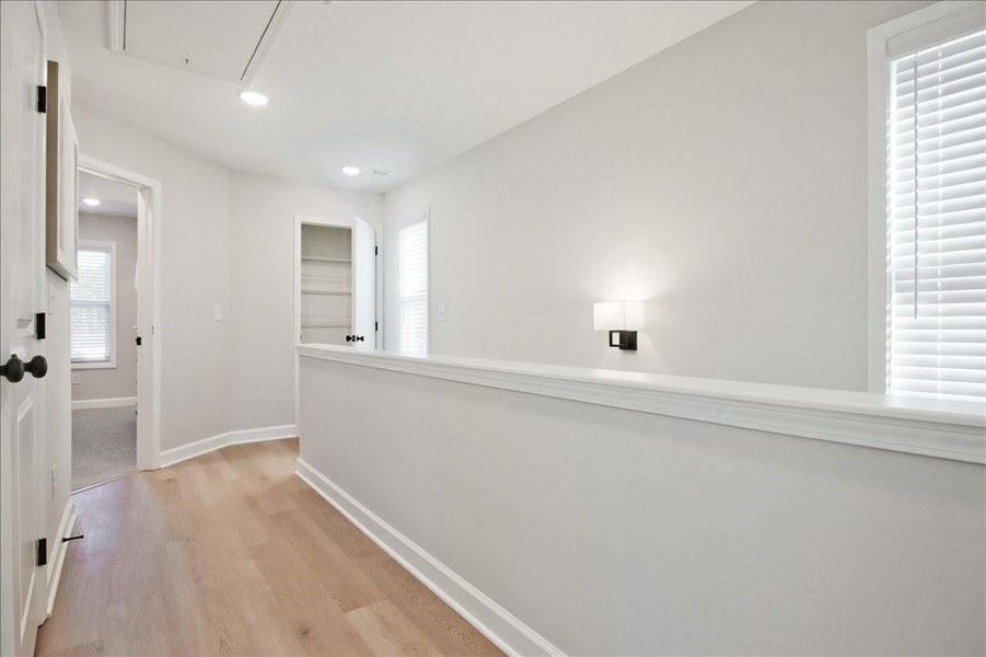 Spacious, unfurnished interior of a new home in Townes at South Main, Kennesaw (Image 20).