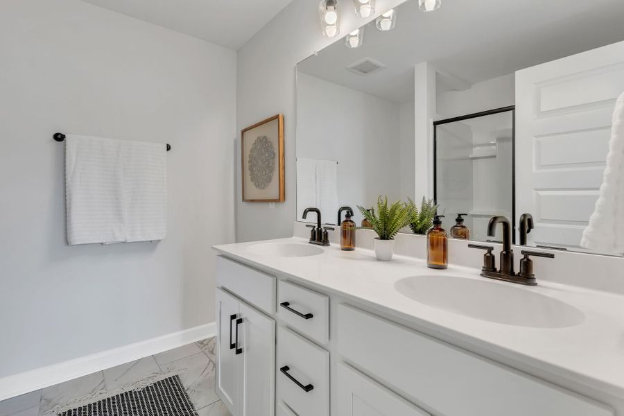 Furnished interior view inside a new home in Anderson Park, Hendersonville (Image 16).