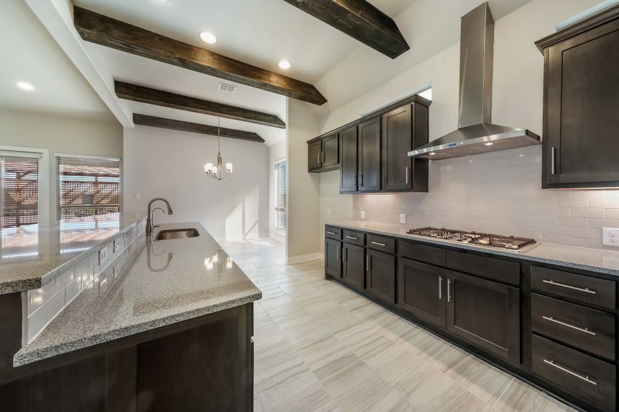 Representative furnished interior of a home built from the The Scottsdale IV by Whitestone Custom Homes in Johnson Ranch, Bulverde (Image 11).