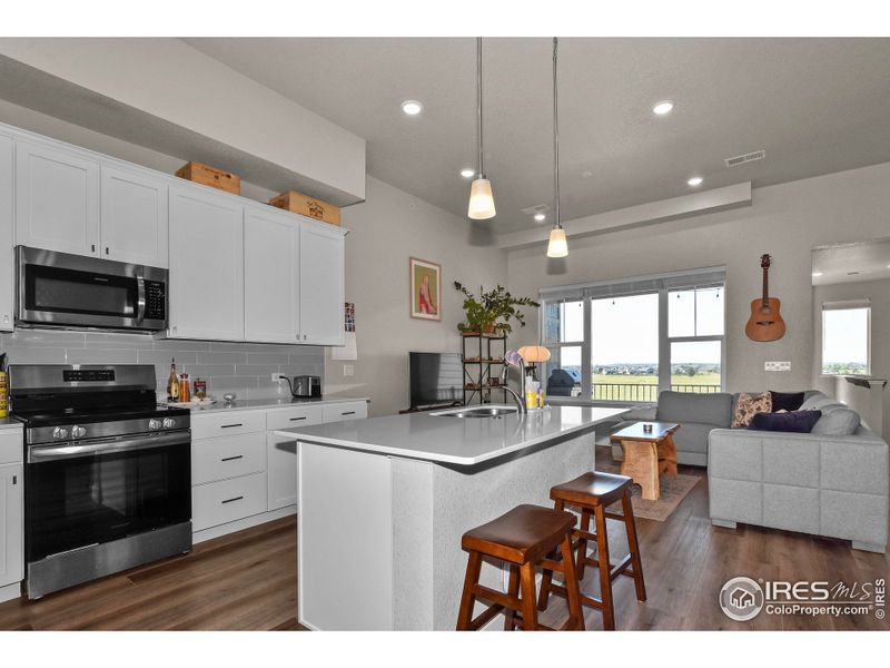 Furnished interior view inside a new home in , Timnath (Image 11).