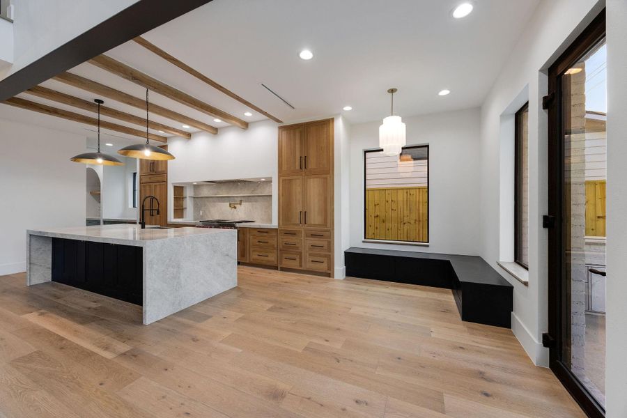 Furnished interior view inside a new home in , Houston (Image 8).