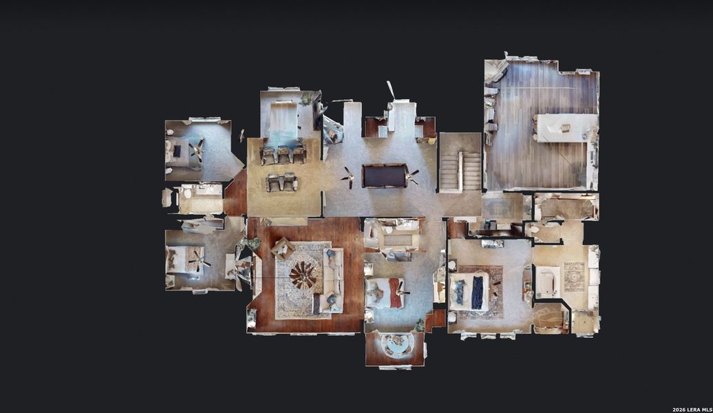 2D floor plan layout of this home in , Kerrville, TX (Image 4).