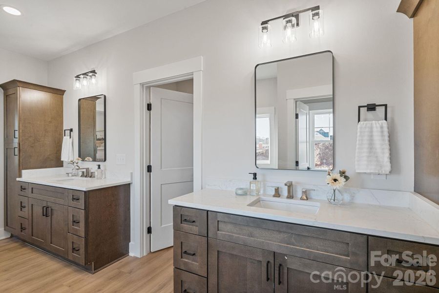 Furnished interior view inside a new home in , Salisbury (Image 13).