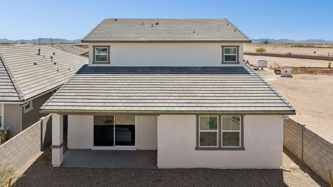 Exterior details and patio area of a home in Westpark, Buckeye (Image 2).
