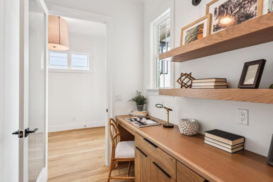 Furnished interior view inside a new home in , Marietta (Image 49).
