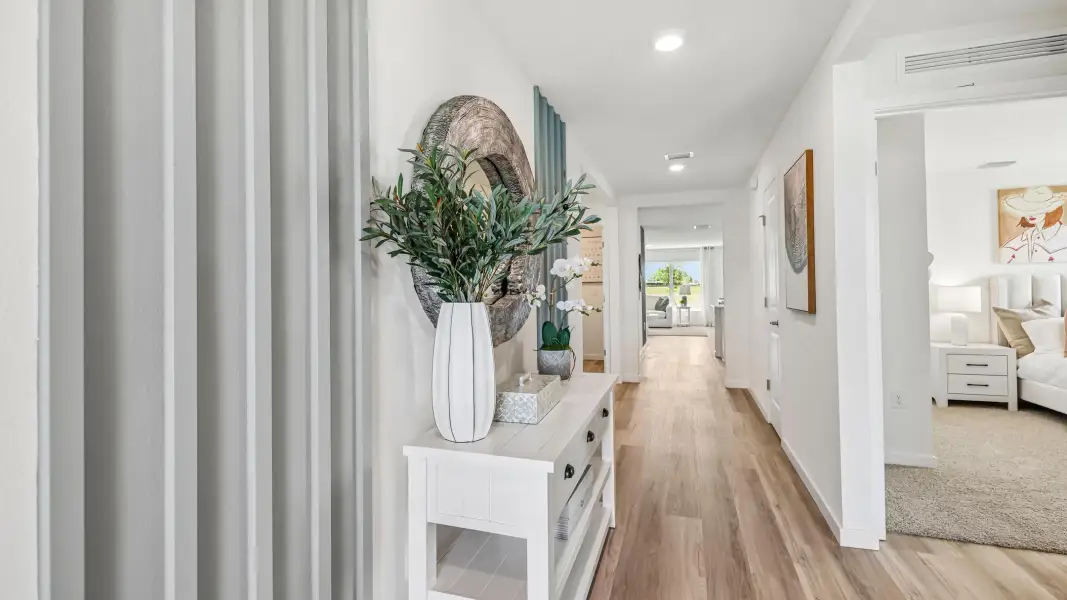 Furnished interior view inside a new home in Briarwood, Alachua (Image 3).